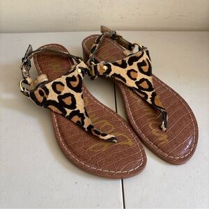 Leopard Print Sandals